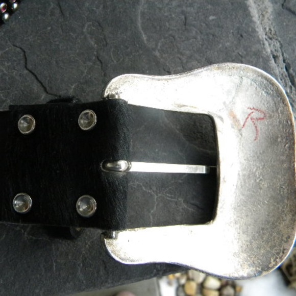 Leatherock Colorful studded/stone Belt main image 9